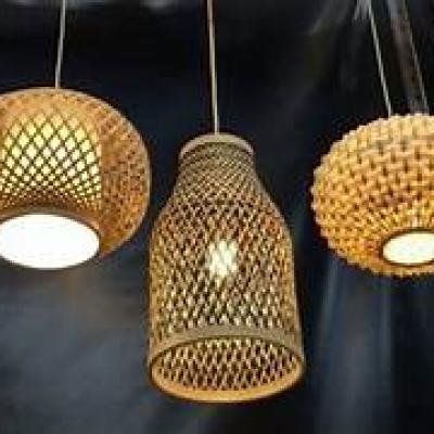 Bamboo Lampshades