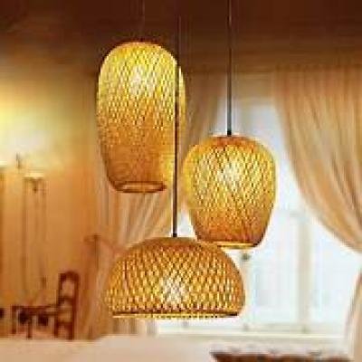 Bamboo Lampshades