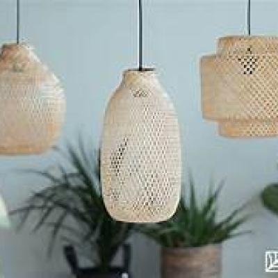 Bamboo Lampshades